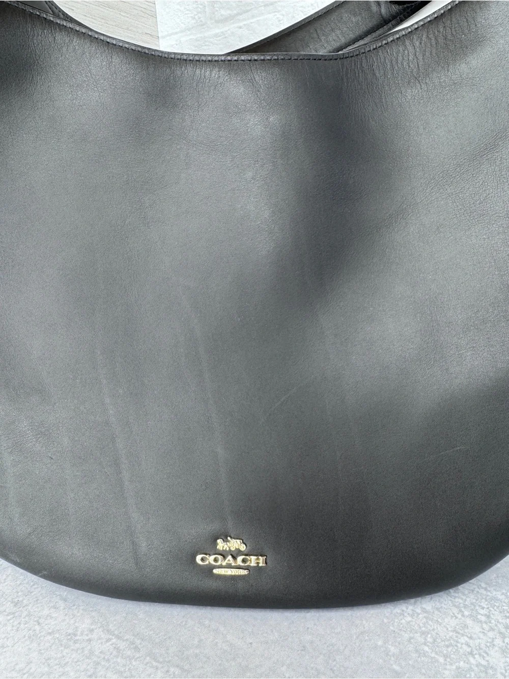 Coach smooth black